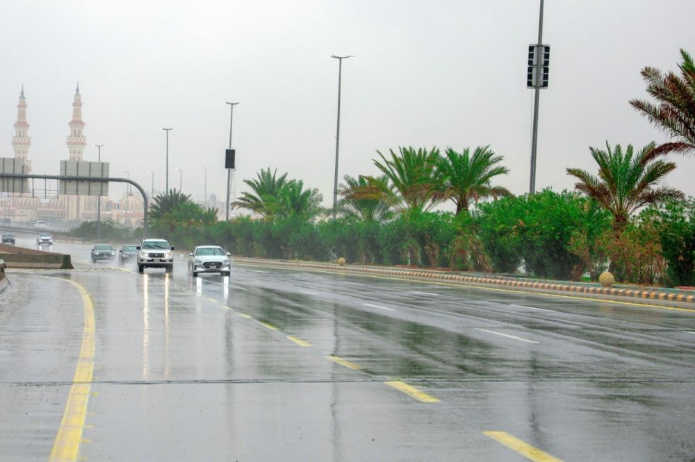 أمطار رعدية مصحوبة بزخات من البرد ورياح نشطة - اليوم (أرشيفية)