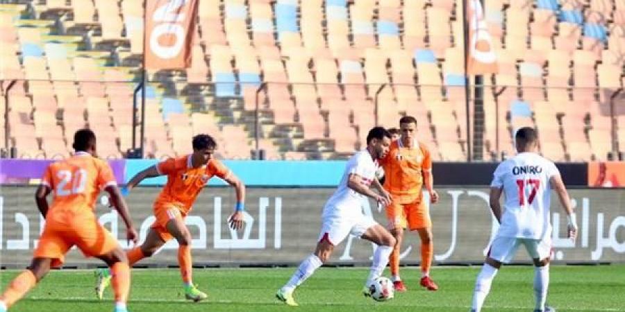 الزمالك يتقدم على أبو قير للأسمدة بهدف في الشوط الأول.. فيديو - شبكة أطلس سبورت