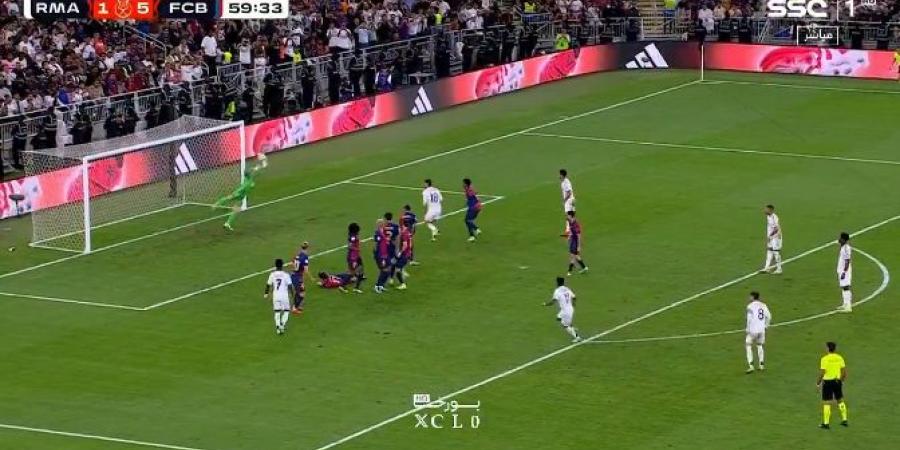 الكلاسيكو.. رودريجو يقلص الفارق أمام برشلونة بالهدف الثانى للريال - شبكة أطلس سبورت